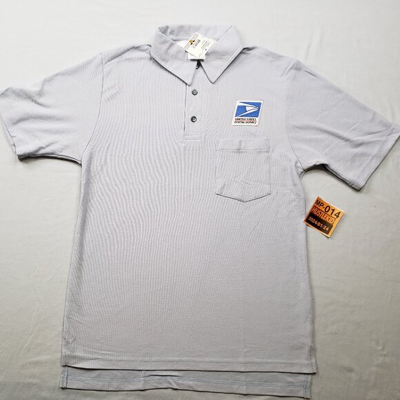 NEW Official USPS Employee Polo Shirt Uniform Women Men Medium M - Picture 2 of 11